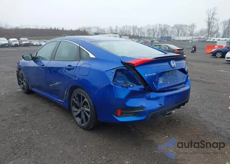 2020 Honda Civic Sport from USA, damaged, VIN 2HGFC2F85LH588490